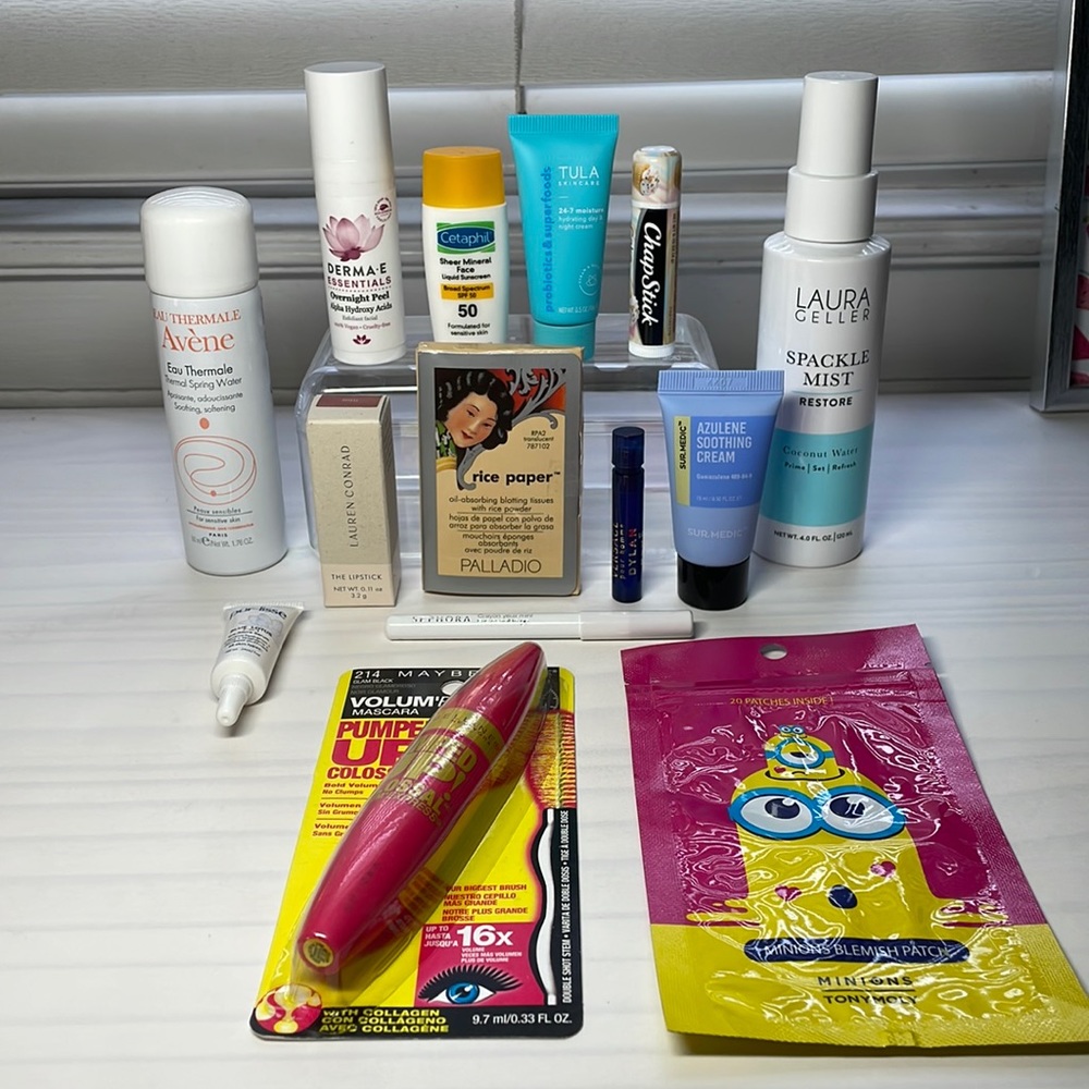 Assorted makeup/skincare bundle
